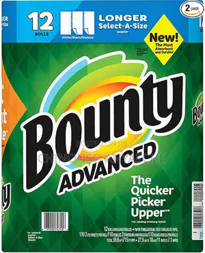 Bounty Kitchen Towel Paper - Pack of 12 Rolls