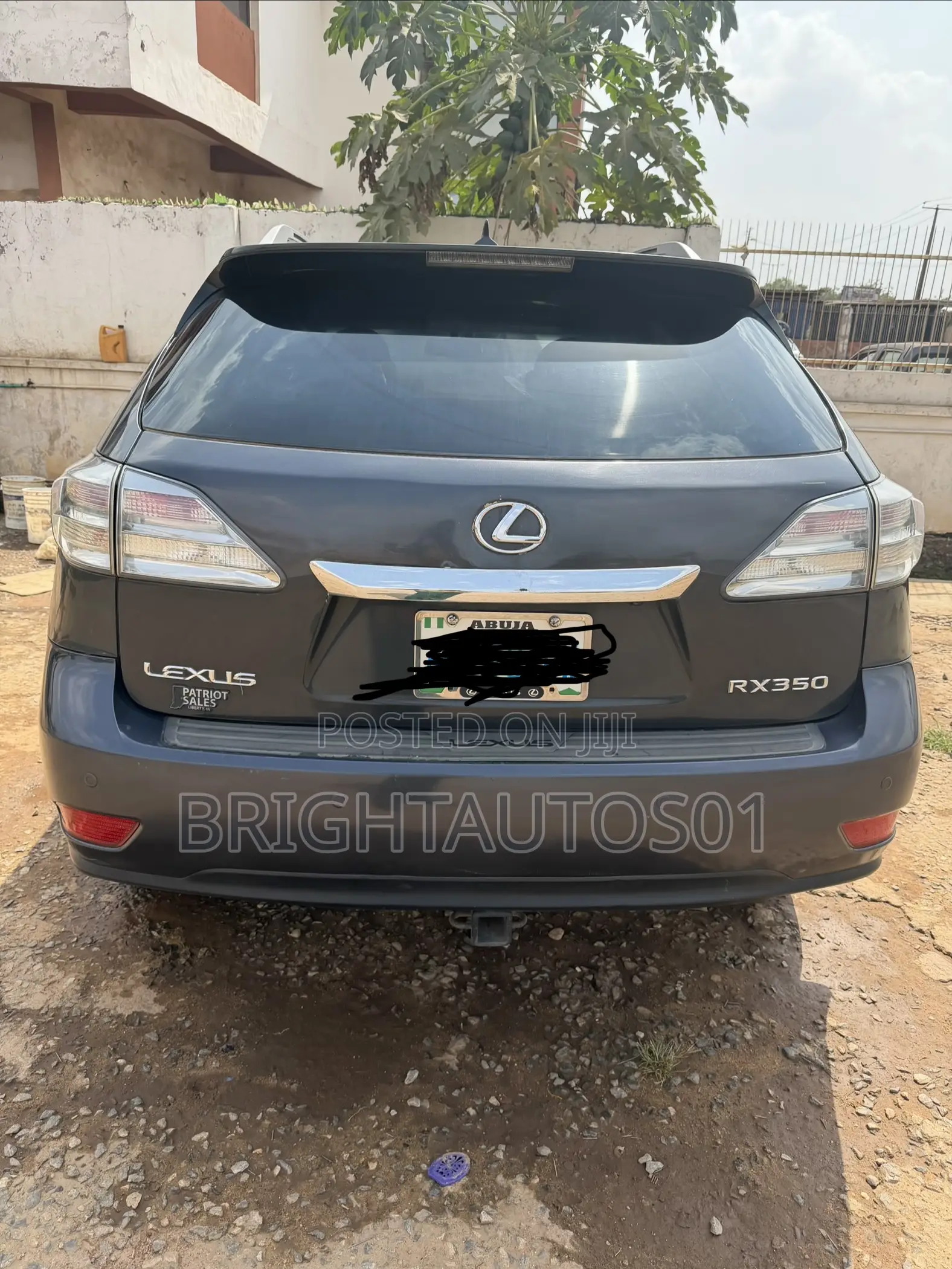 Lexus RX 350 2010 Gray