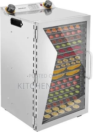 18 Tray Food Dehydrator for Fruit, Meat, Beef, Jerky, Herbs