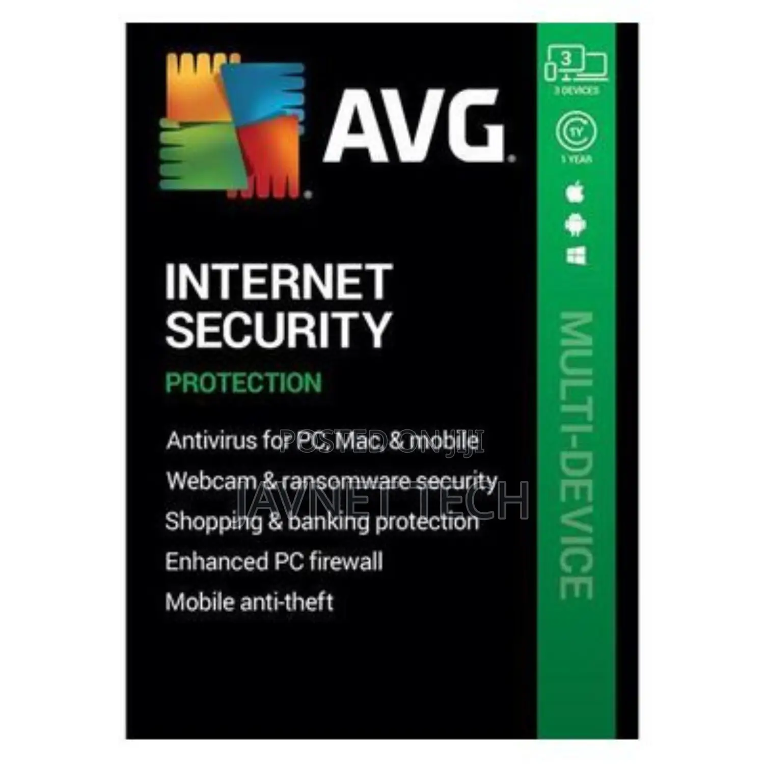 Avg Internet Security 1 Device/ 1-2 Years