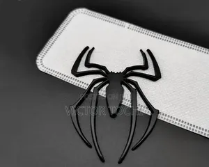 3d Metal Spider Logo Sticker Badge Car Sticker