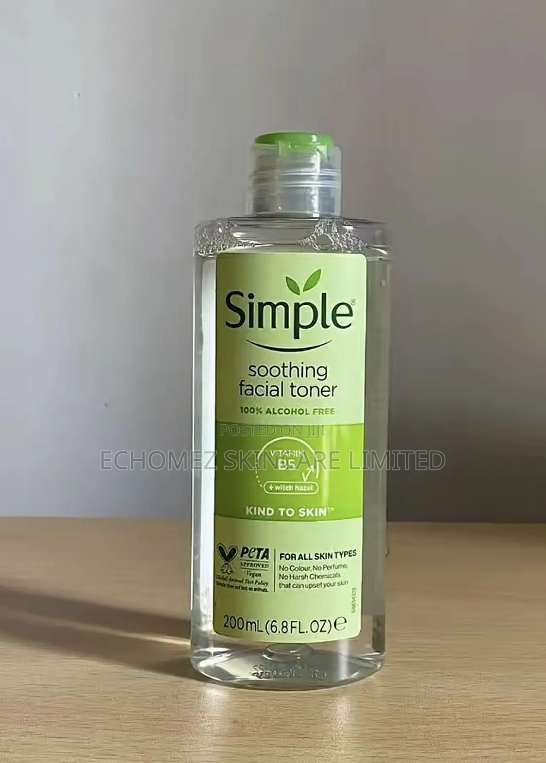 Simple Soothing Facial Toner