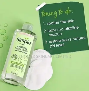 Simple Soothing Facial Toner