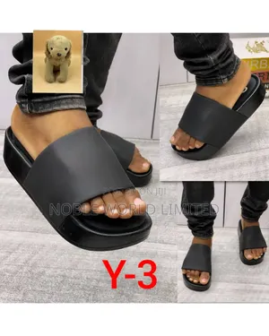 Y3 High Sole Black Slides NGN 7g