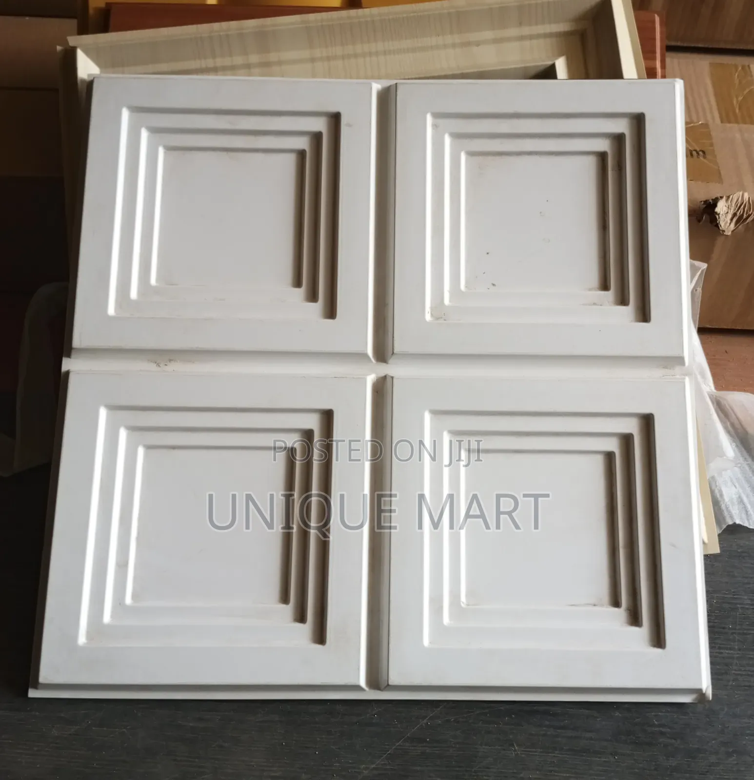 White PVC 3d Panel, Good for Tv Backdrops, Interior Wall Designs, Etc