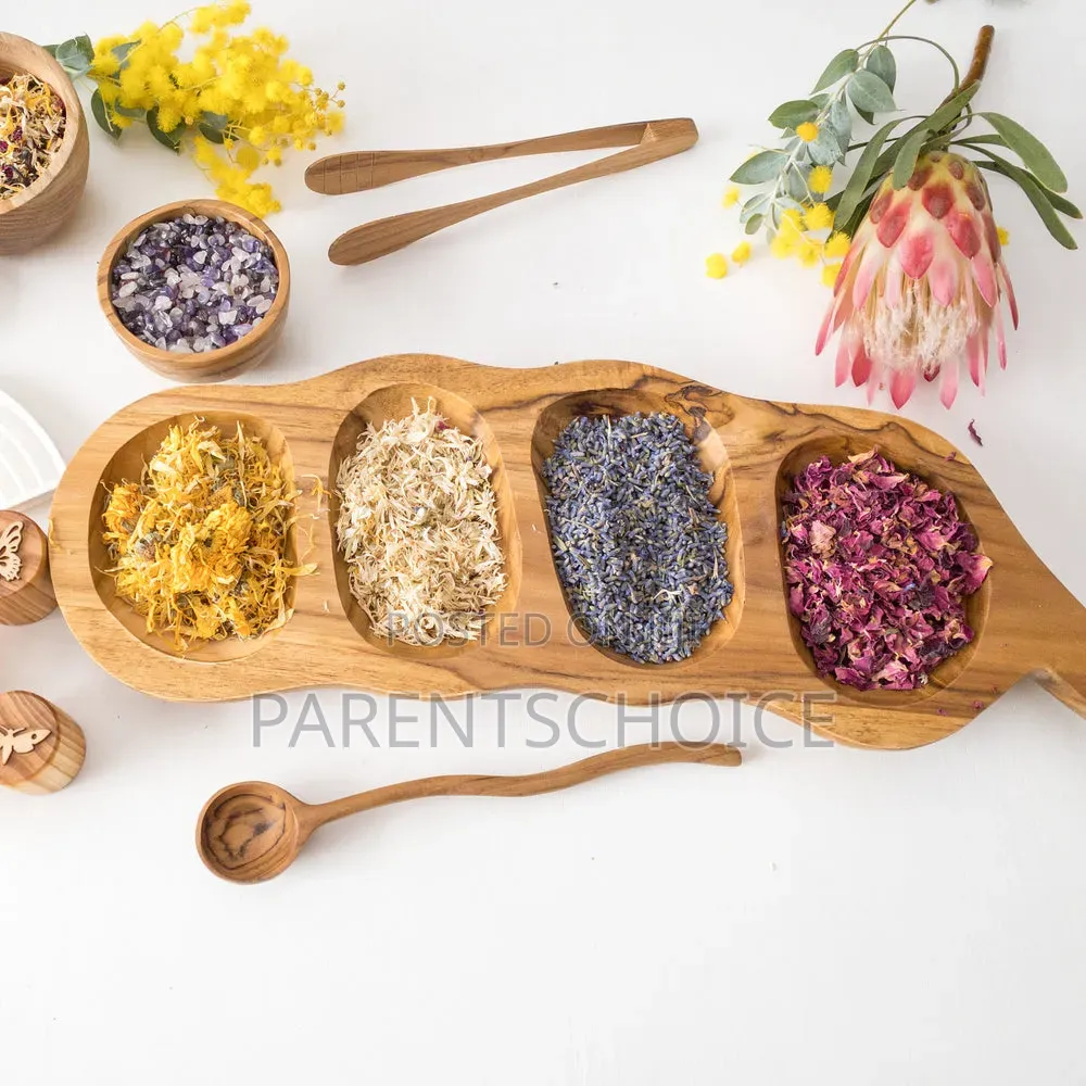 Tamarind Wooden Sorting Bowl