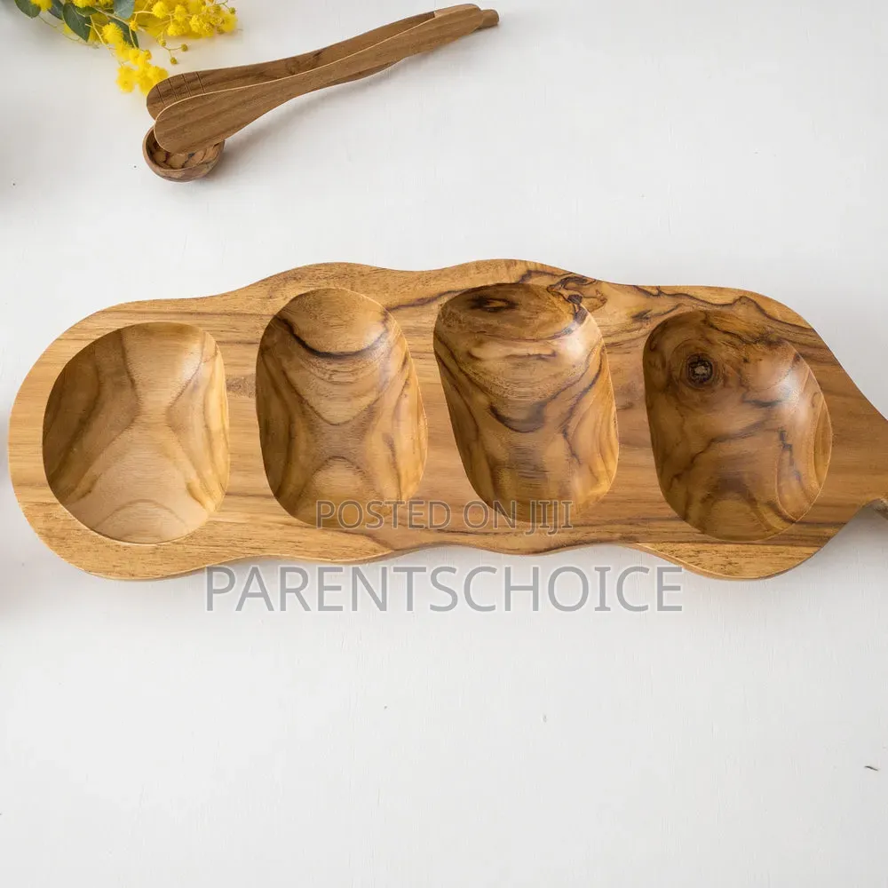Tamarind Wooden Sorting Bowl