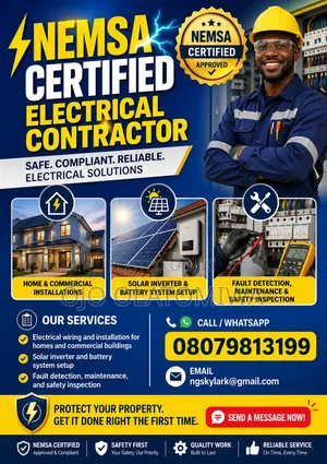 Solar Installation, Transformer Installation, and Building Wirings