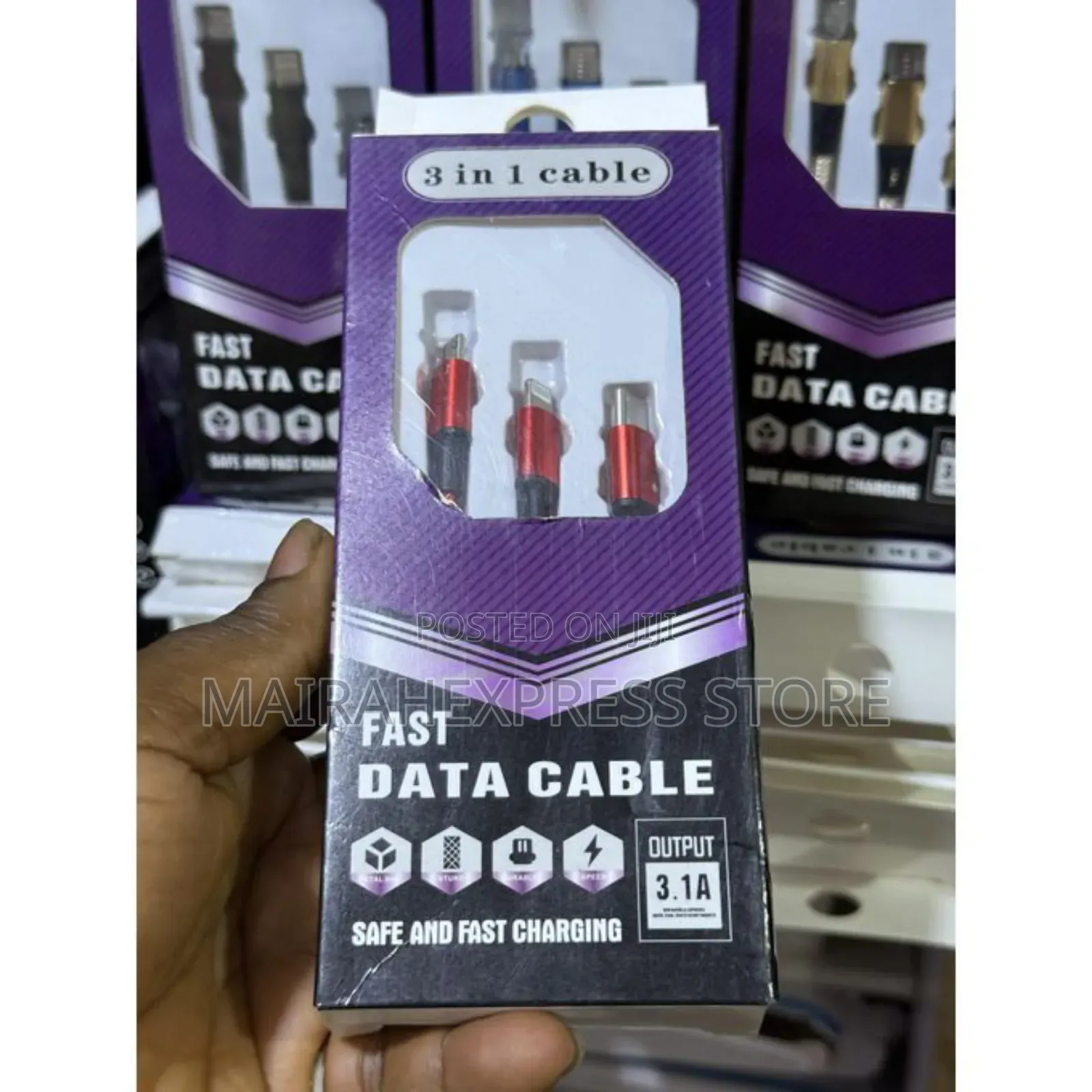 3 in 1 Cable 
Fast Data Cable 
2st7