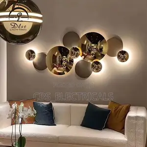 Modern Geometric Wall Art Sconces