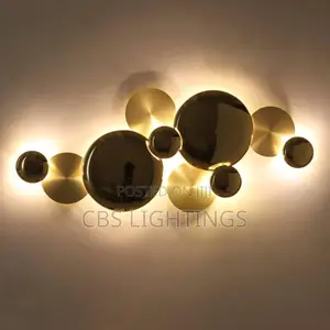 Modern Geometric Wall Art Sconces