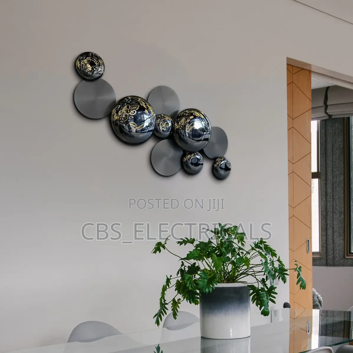 Modern Geometric Wall Art Sconces