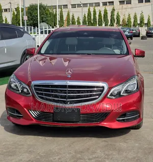 Mercedes-Benz E350 2015 Red