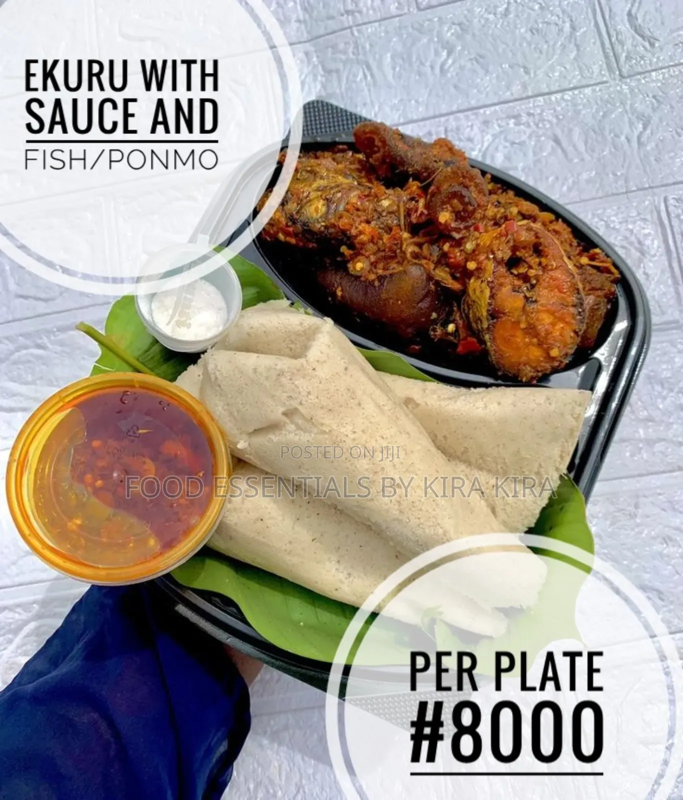 Ekuru and Stew