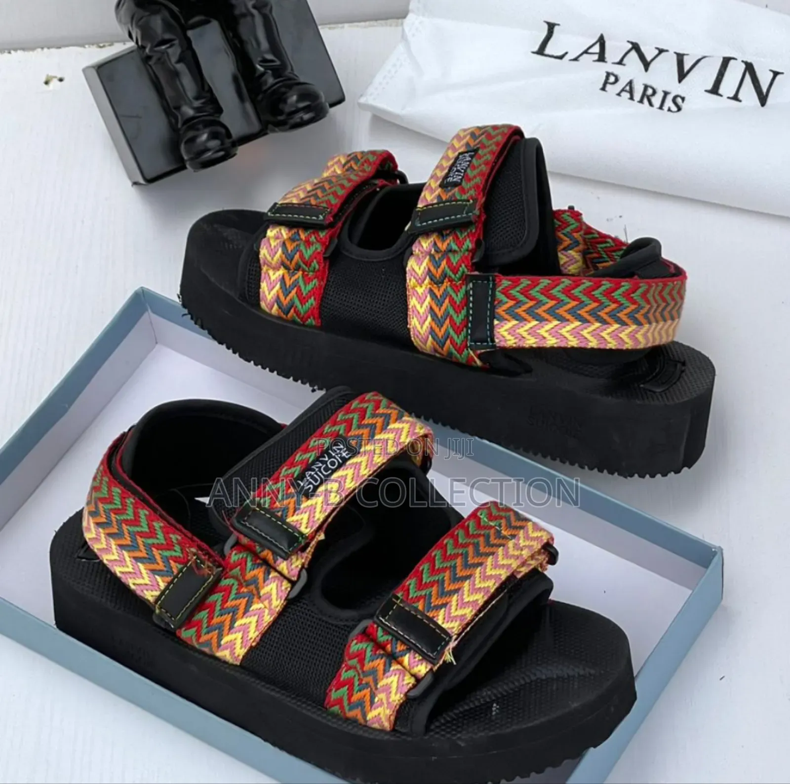 Original Lanvin Paris Men Sandals