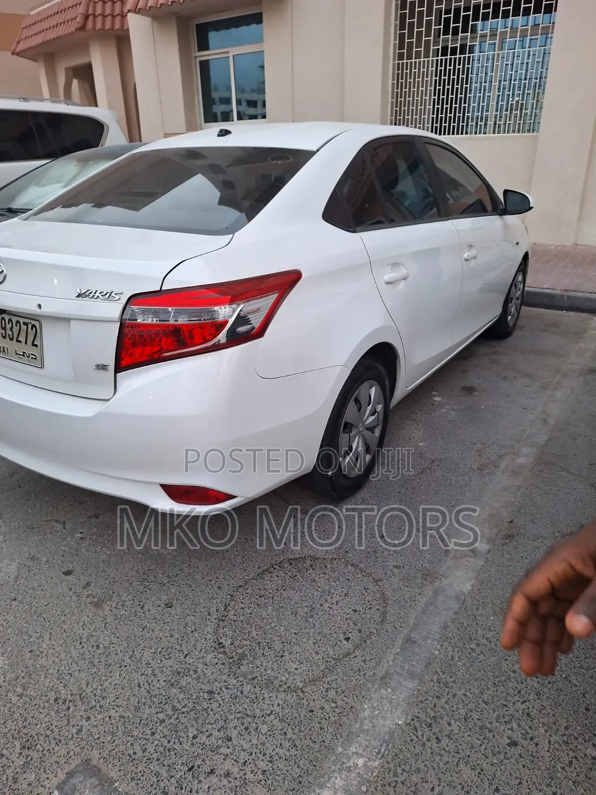 Toyota Yaris 2014 White