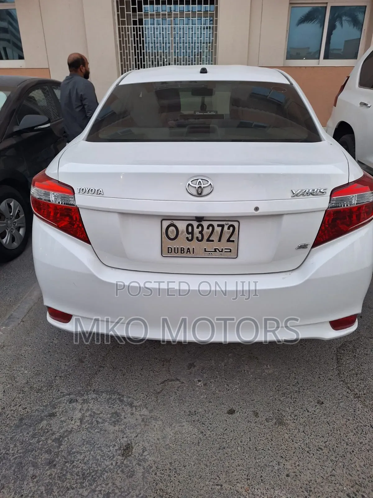 Toyota Yaris 2014 White