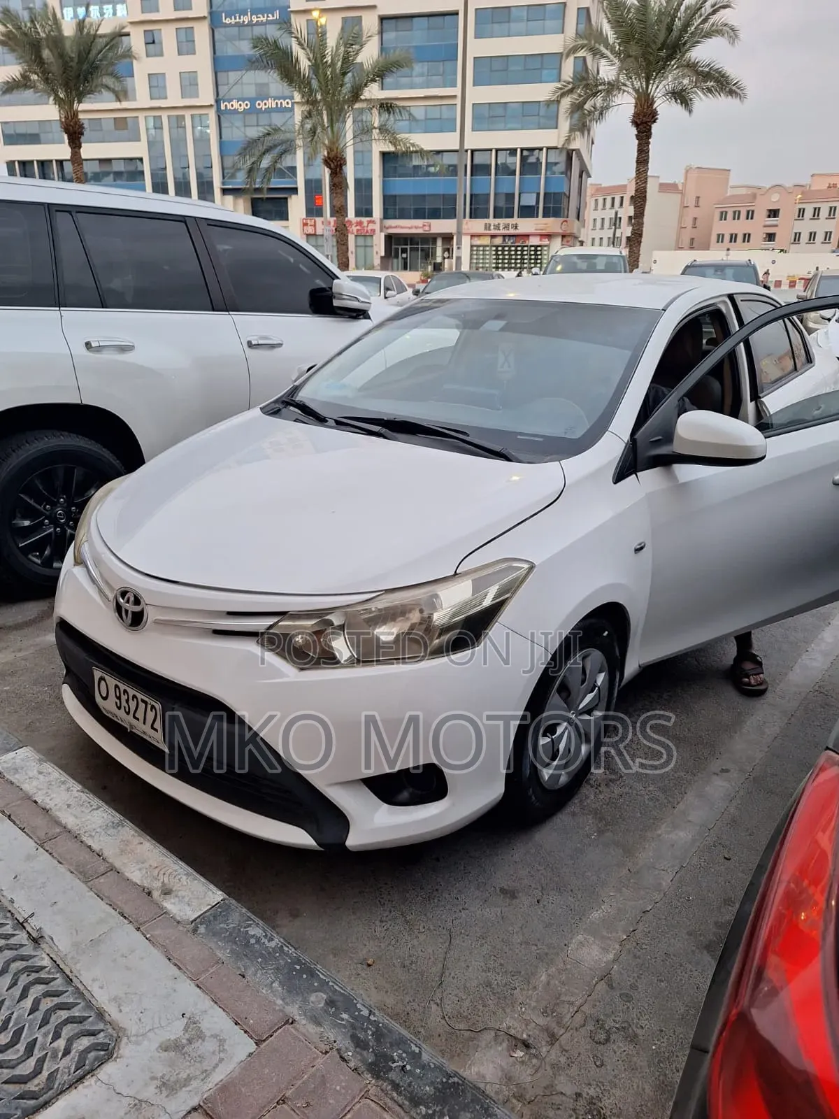 Toyota Yaris 2014 White