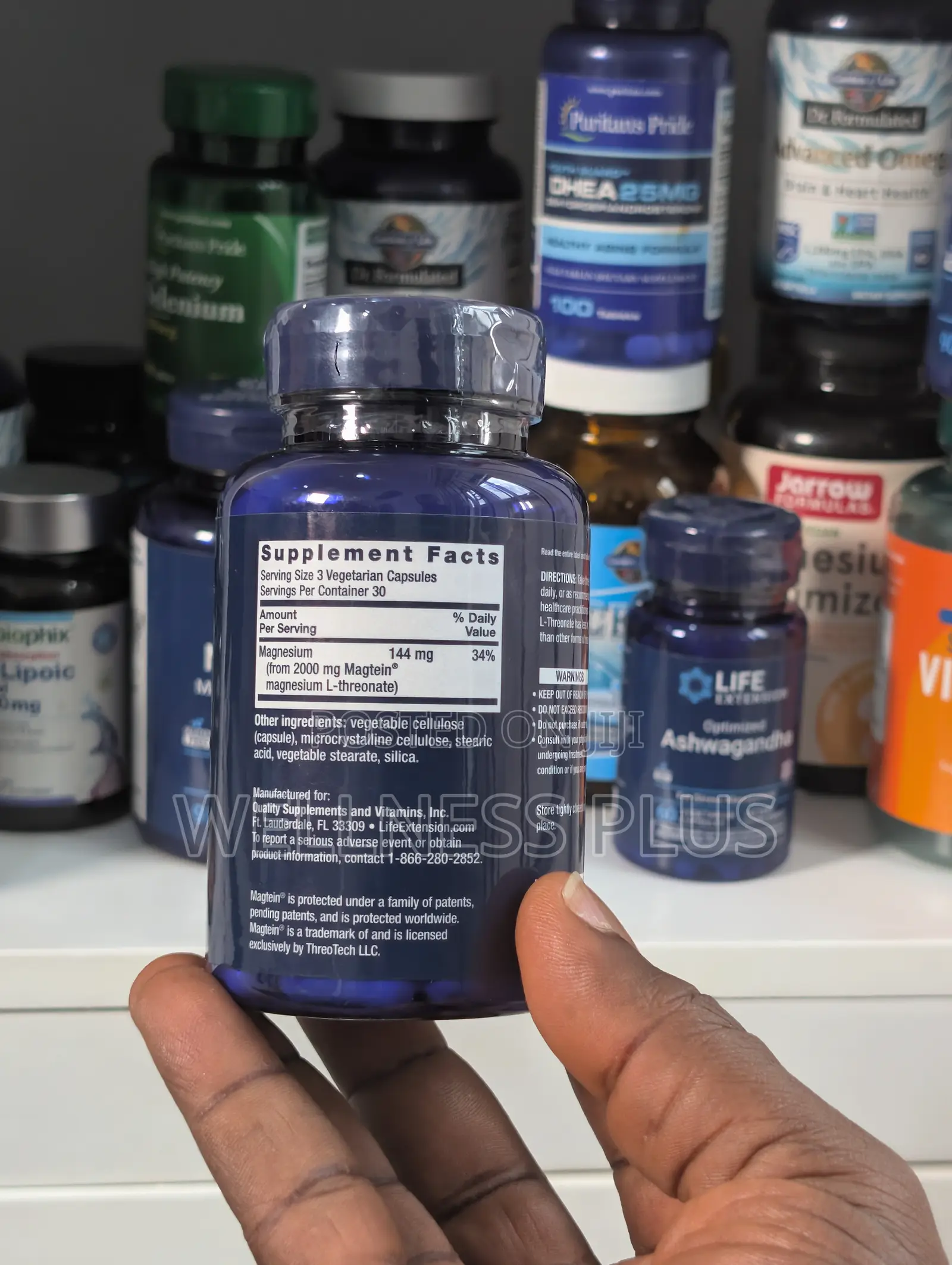 Magnesium L-Threonate Brain Boost – Neuro-Mag Memory (Usa)