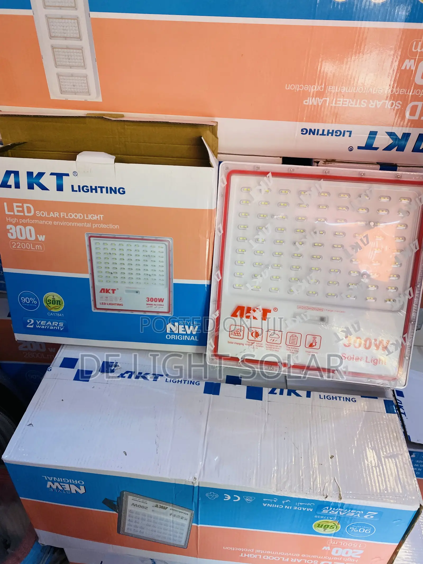 300w Akt Solar Flood Light