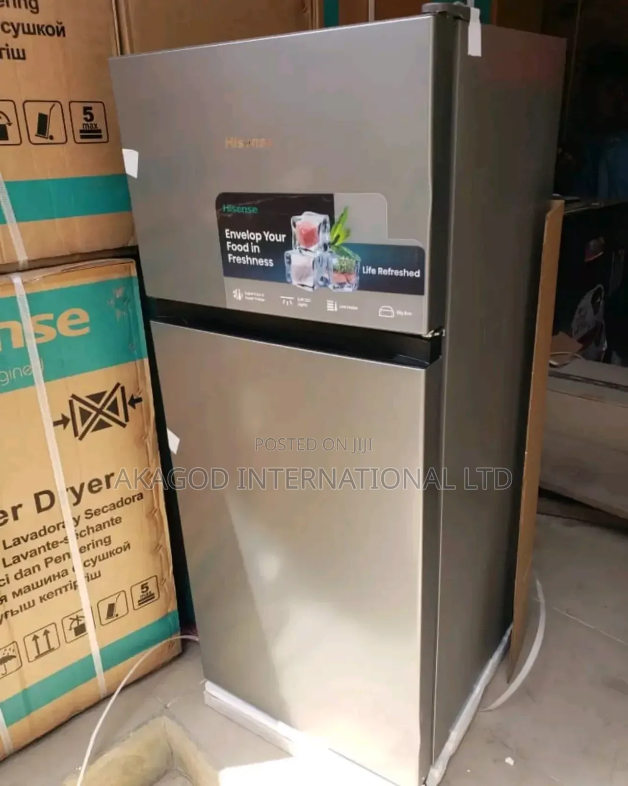 Hisence Doble Door Refrigerator