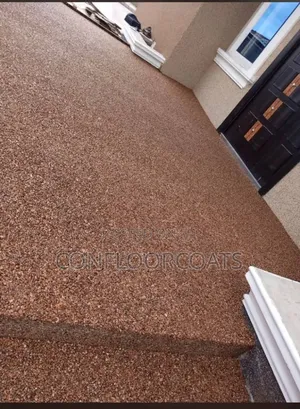 Resin Bond Stone Floor / Epoxy Pebble Stone Floor