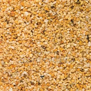 Resin Bond Stone Floor / Epoxy Pebble Stone Floor