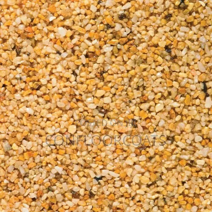 Resin Bond Stone Floor / Epoxy Pebble Stone Floor