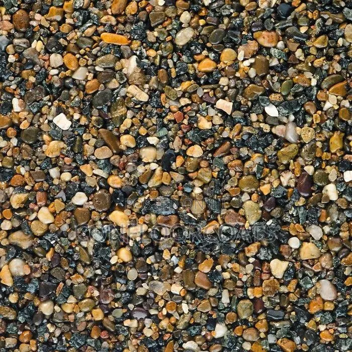 Resin Bond Stone Floor / Epoxy Pebble Stone Floor