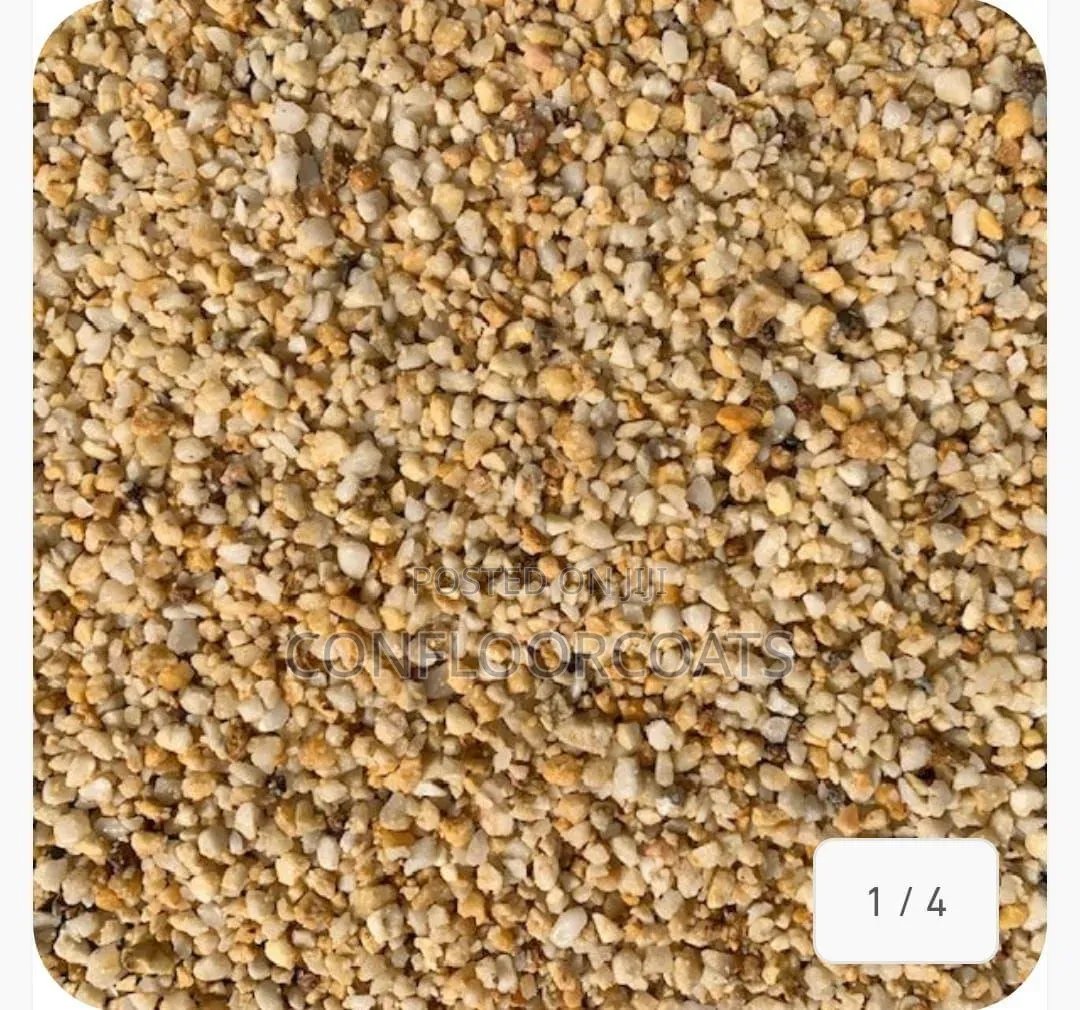 Resin Bond Stone Floor / Epoxy Pebble Stone Floor