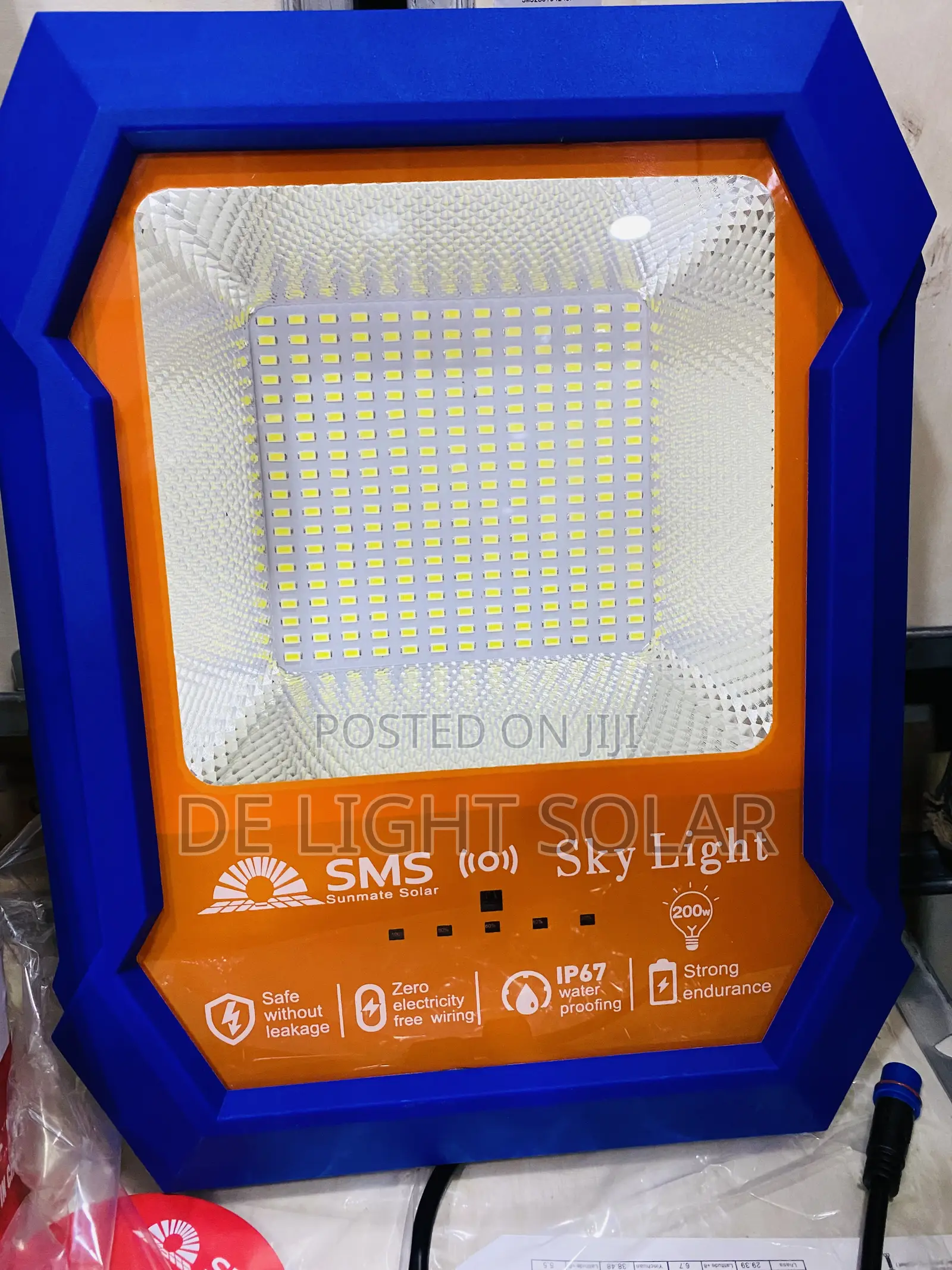 200w SMS Solar Flood Light