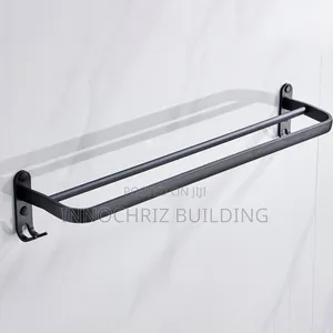 Black Rail With Hooks