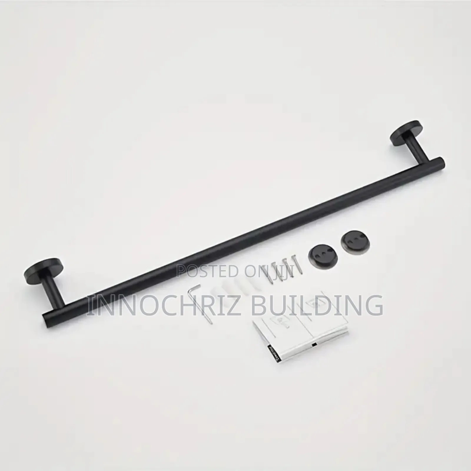 Black Single Rail (Round)