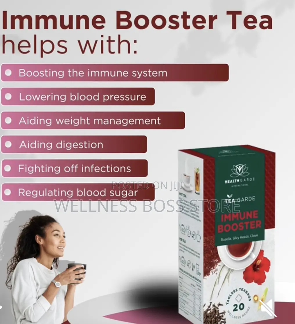 Immune Booster Tea (Hibiscus And Clove)