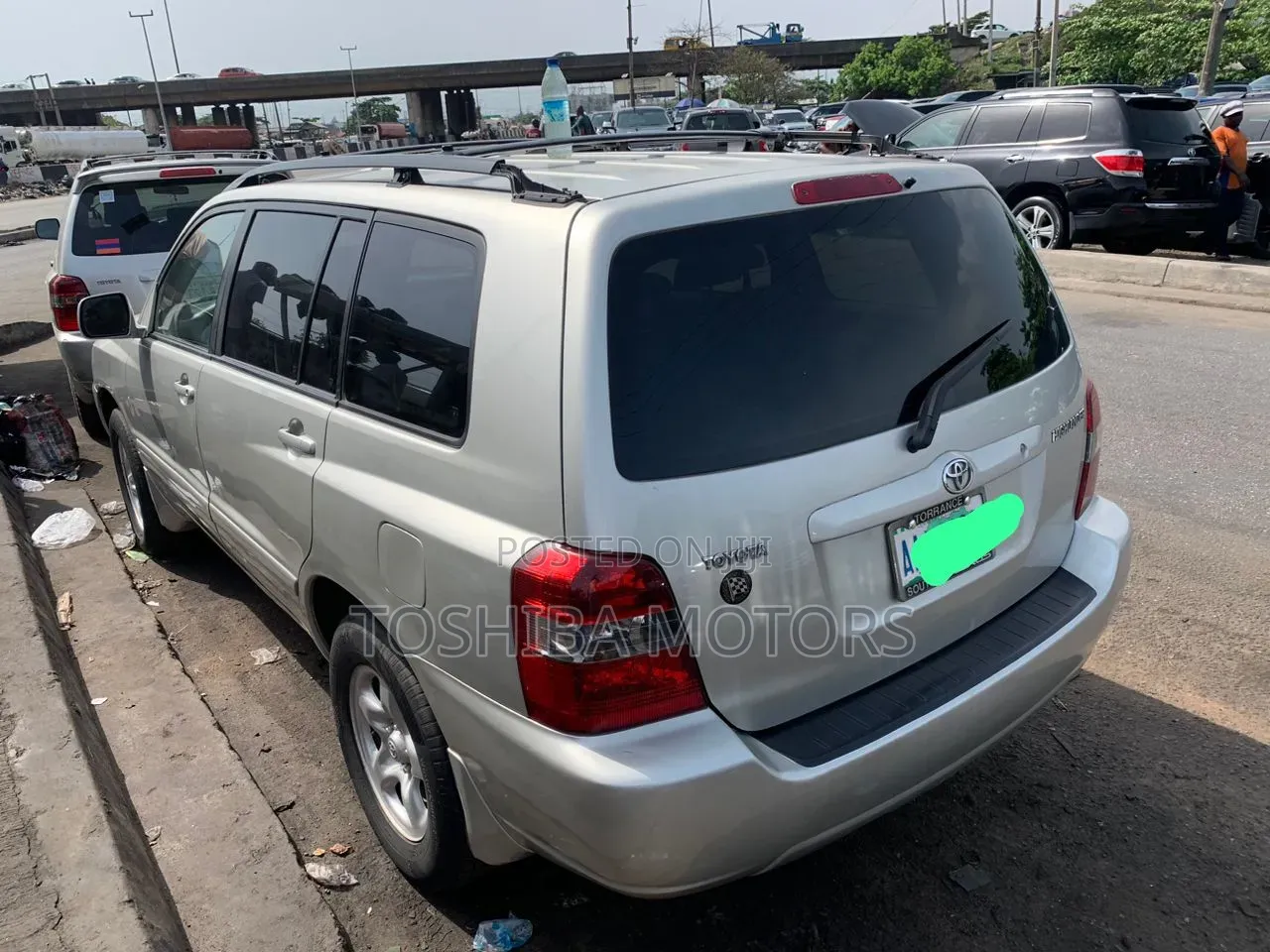 Toyota Highlander 4x4 2005 Silver