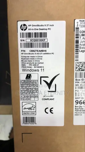 New Desktop Computer HP AiO 27 32GB Intel Core Ultra 7 SSD 1T