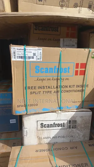 Scanfrost 1:5hp Split Air-Conditioner Low Voltage With Complete Kits