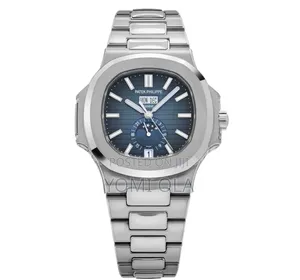 Patek Philippe Annual Calendar Blue Cushion Face Watch