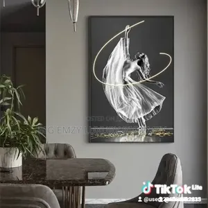 Modern Led Human Wall Art Frame Lights