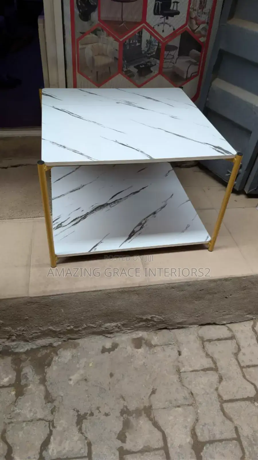Side Table White