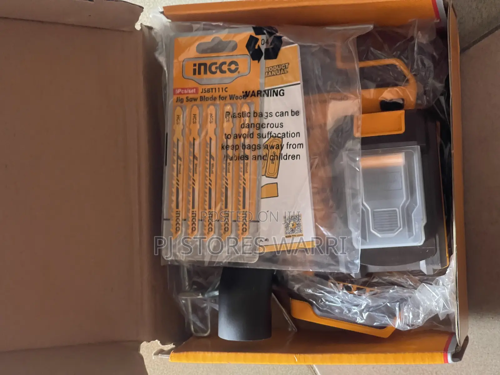 Ingco Cordless Jig Saw