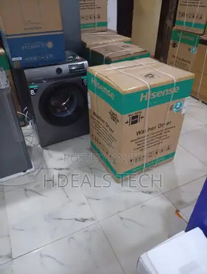 Hisense 8kg Laundry Machine – Fast Wash, Fast Dry