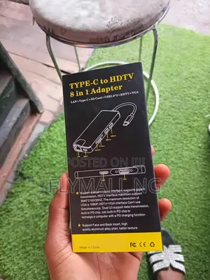 Type-c To Hdtv 8-in-1 Usb-c Hub