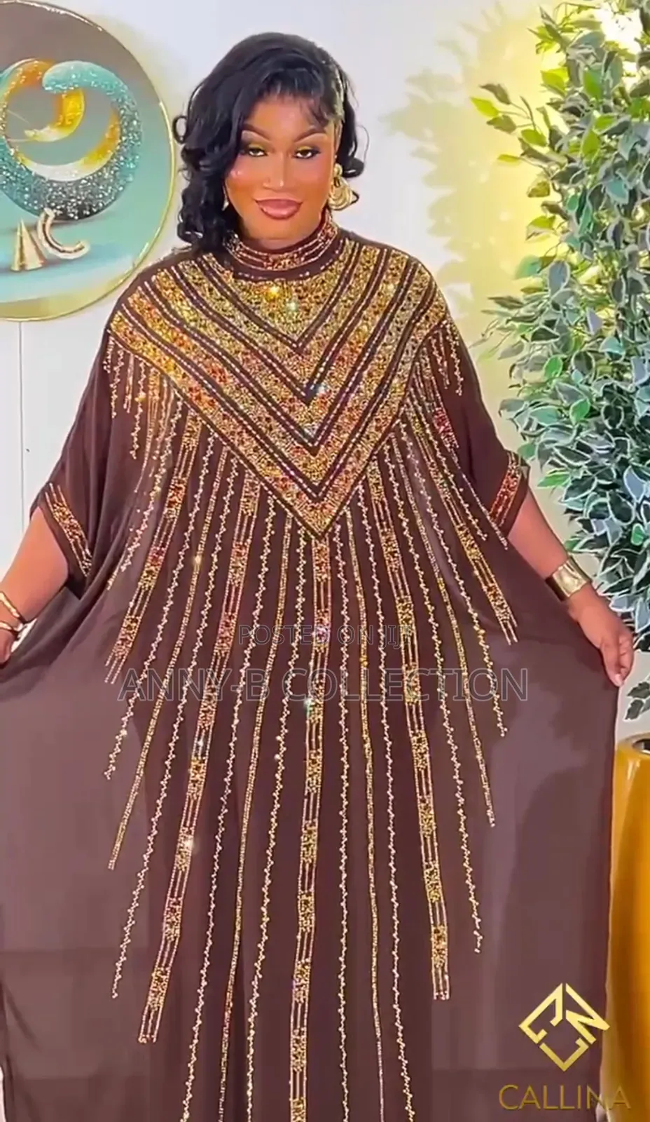 Model Stoned Bubu Dress
