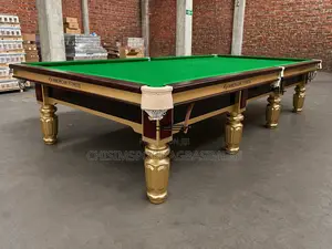 12ft American Fitness Branded Billiard Board With Leather Pocket