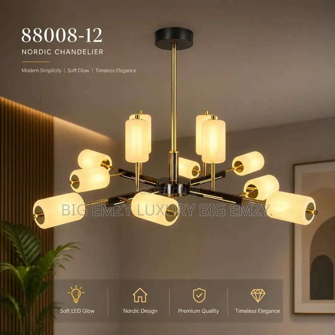 Modern Crystal and Bulb Led Nordic Lights