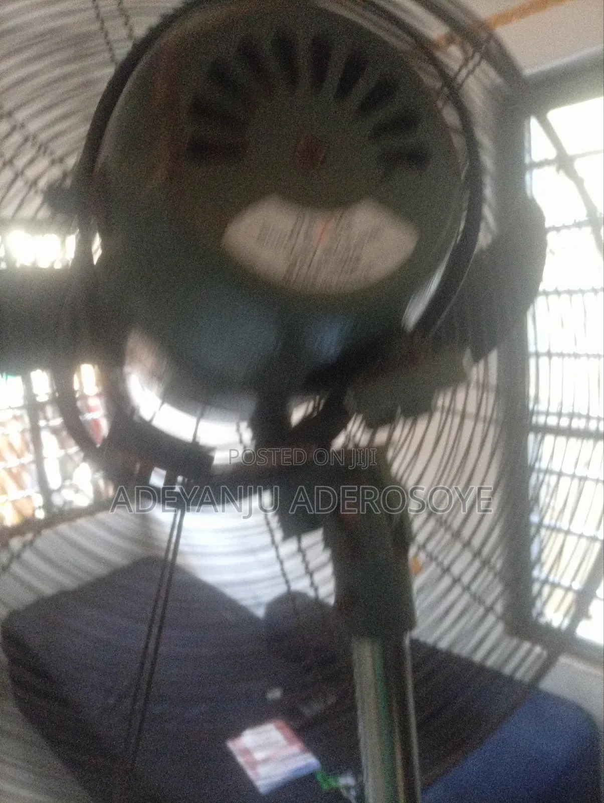 High Capacity Rotating Standing Fan