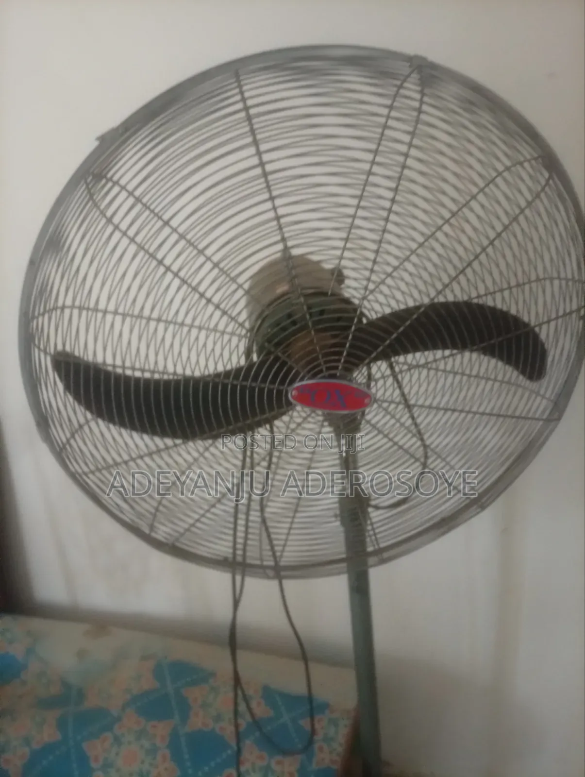 High Capacity Rotating Standing Fan