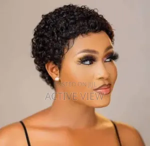 Low Jerry Curl Wig