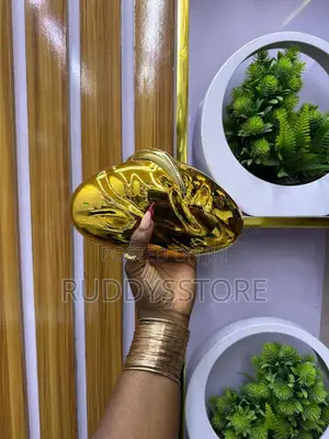 Metallic Acrylic Clutch Bag